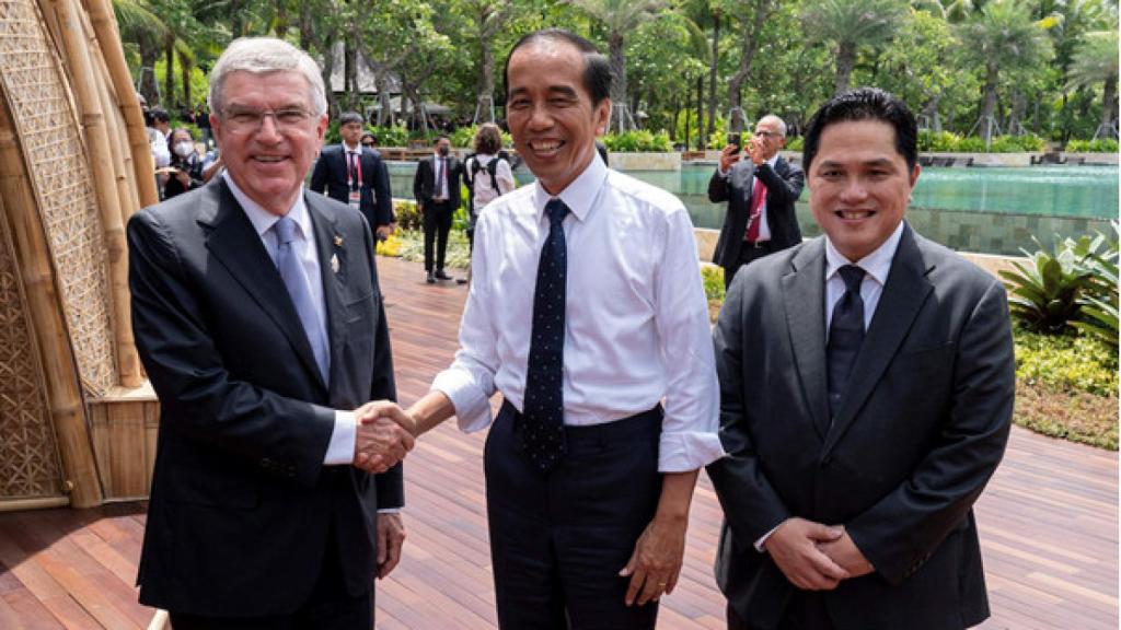 Thomas Bach y Joko Widodo presentan en Bali el proyecto Indonesia y Nusantara y los JJOO para 2036