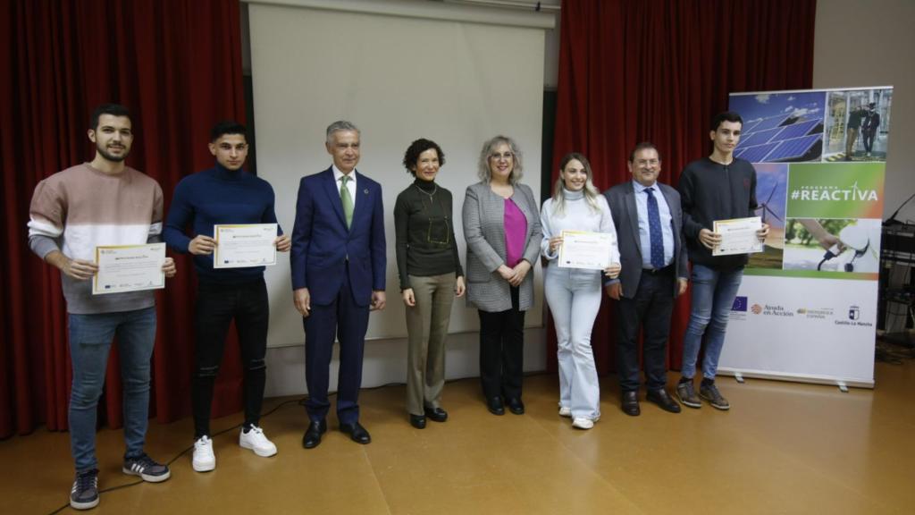 Entrega de diplomas.