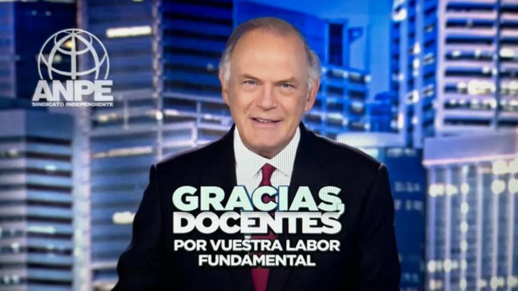 Imagen del del periodista albaceteño Pedro Piqueras en el Día de la Enseñanza