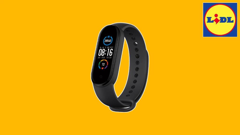 La pulsera de actividad de Xiaomi que vende Lidl.