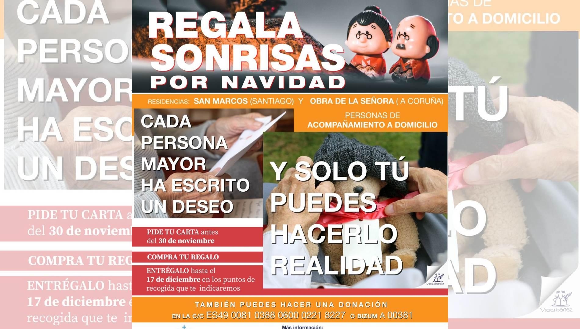 Campaña ‘Regalar sonrisas por Navidad’.