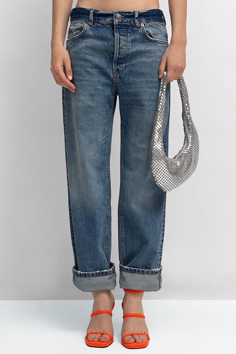 Bolso metalizado de Zara