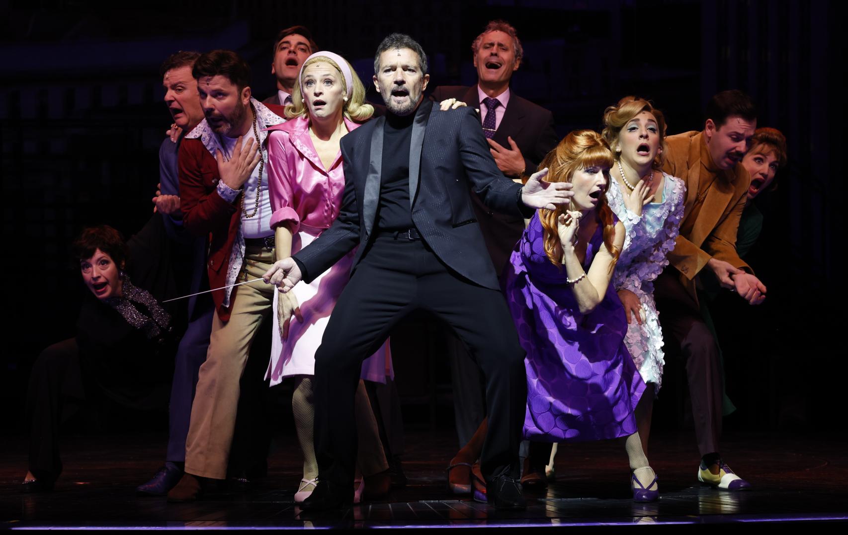 Otra escena del espectáculo protagonizado por Antonio Banderas.