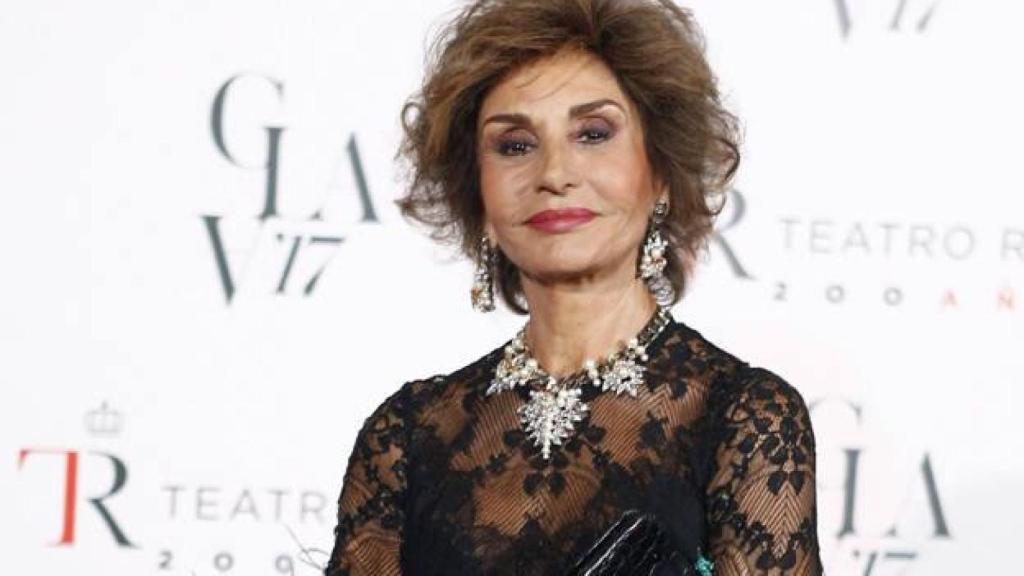 Naty Abascal en un photocall