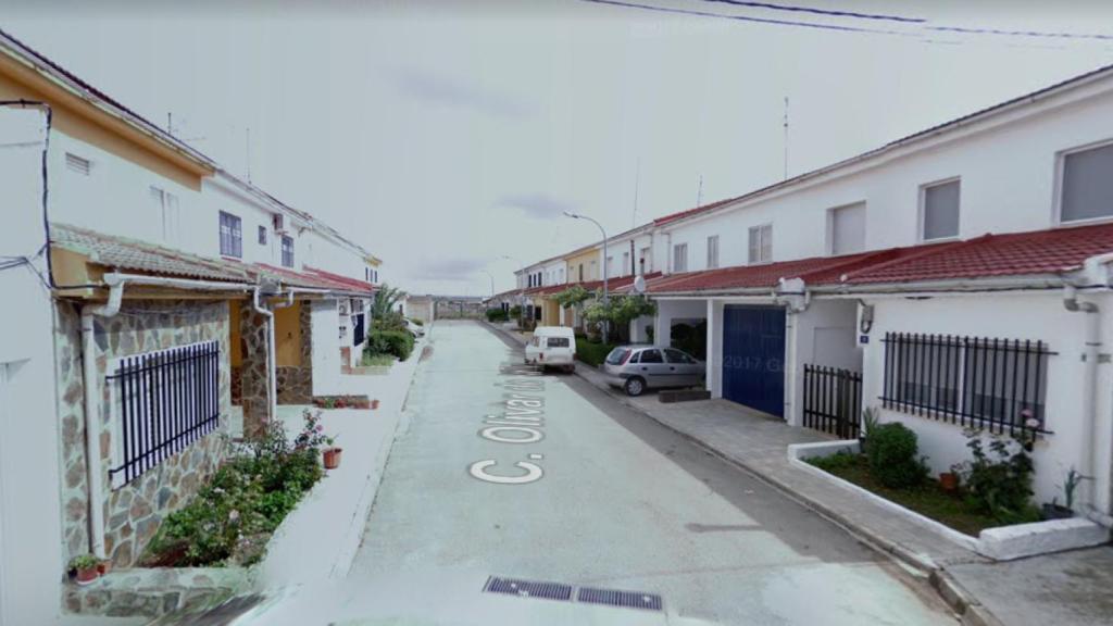 Imagen de Google de la calle Olivar de la Virgen de Motilla del Palancar.