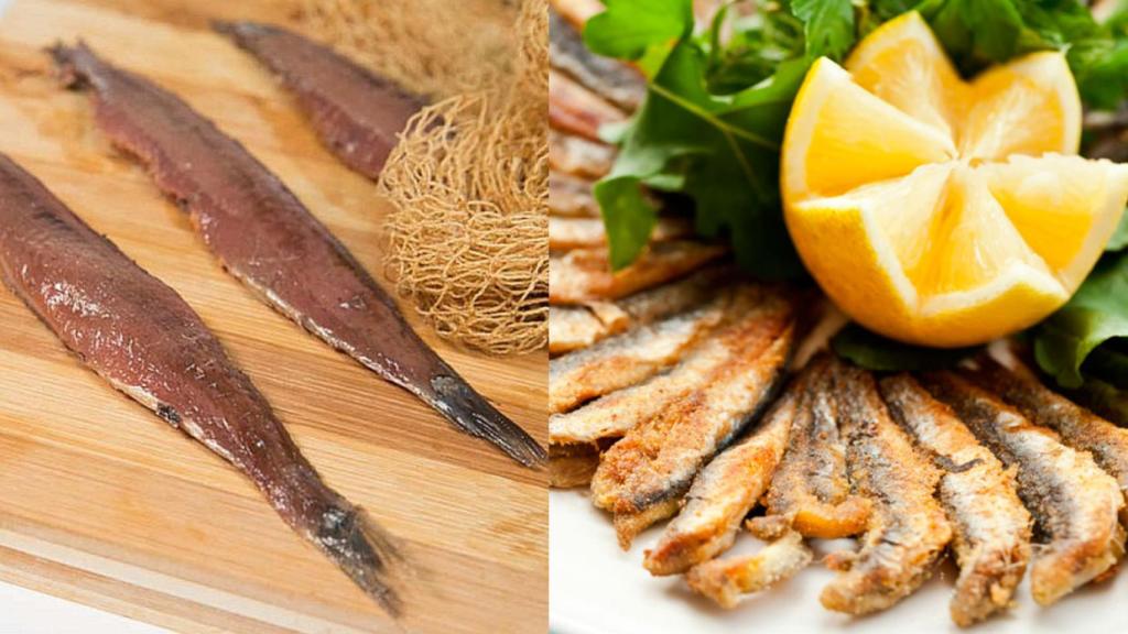 Boquerones victorianos y anchoas cantábricas.