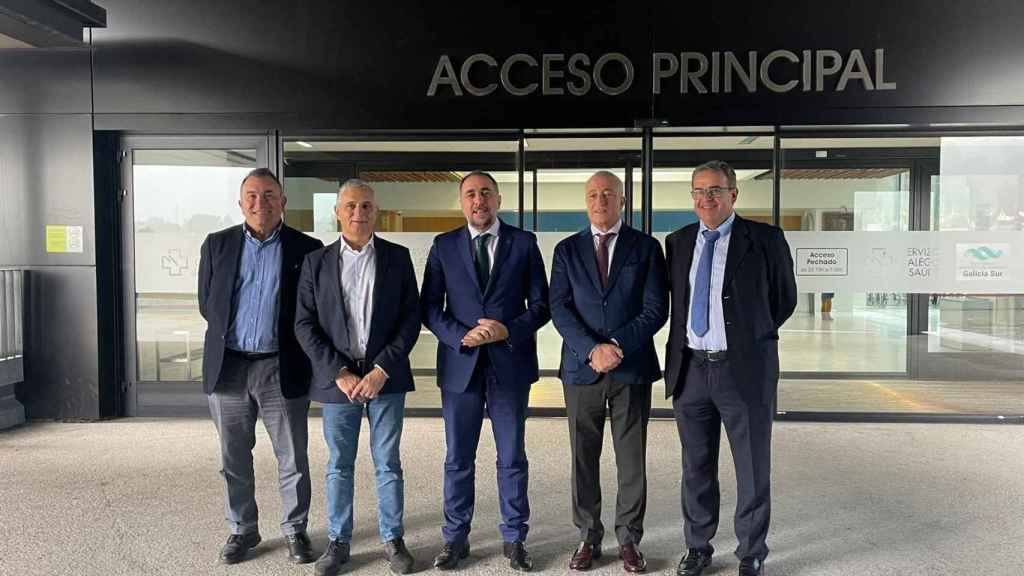 Julio García Comesaña en Vigo.