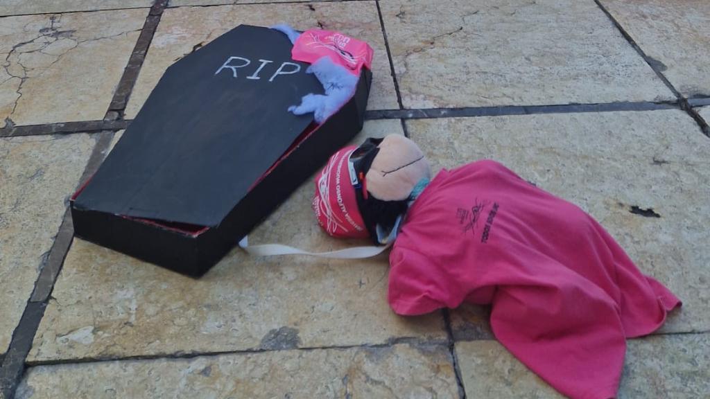 Una representación de la situación del club.