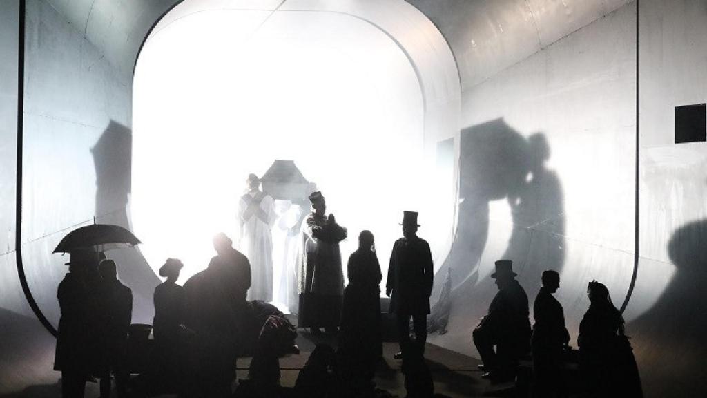 Un momento de 'Il tabarro', puesto en escena por Lotte de Beer