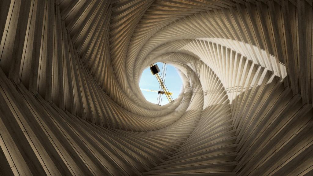 Qatar World Cup Memorial por dentro.