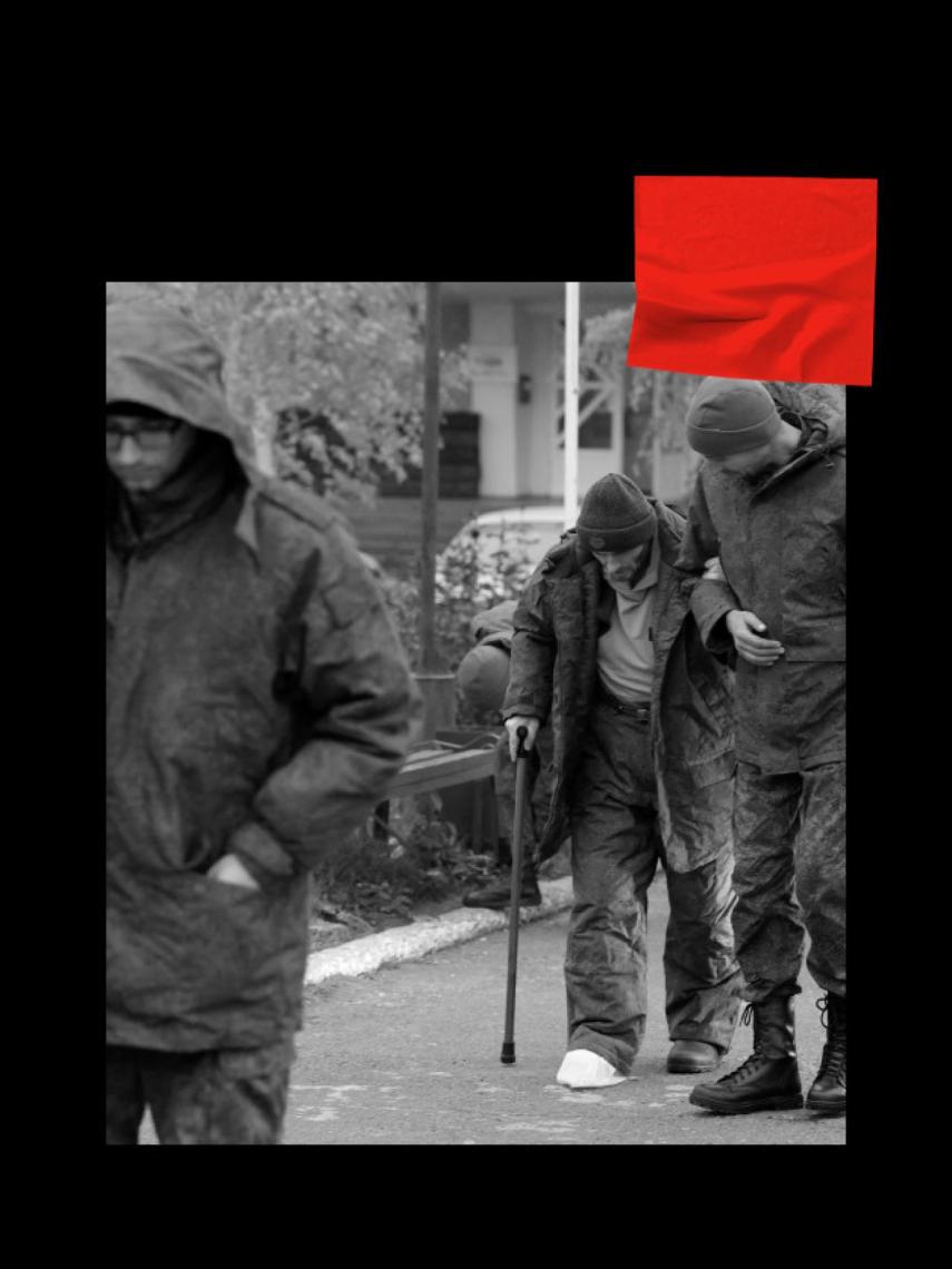 Prisioneros de guerra rusos.