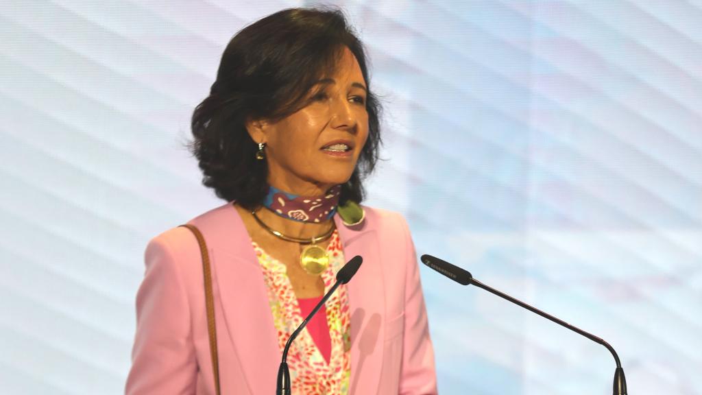 Ana Botín, la presidenta del Banco Santander, en una imagen de archivo.