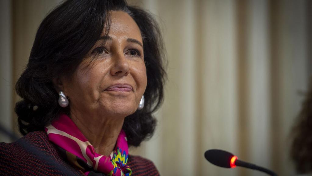 La presidenta del Banco Santander, Ana Patricia Botín, en una imagen de archivo.