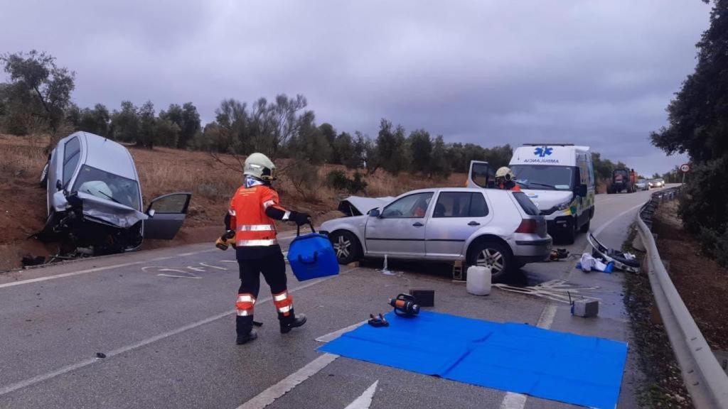 Accidente en Antequera.