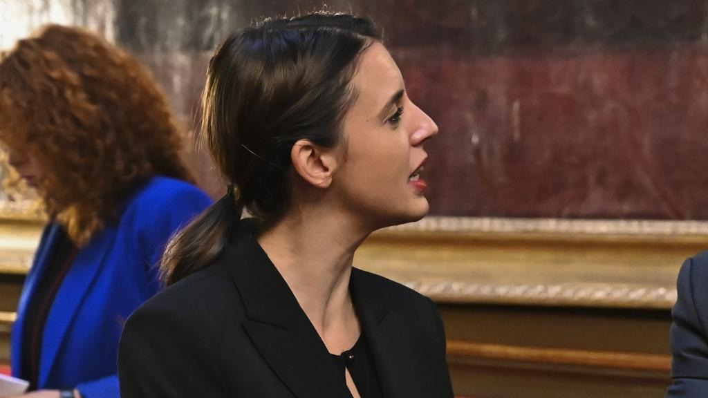 Irene Montero junto al ministro Fernando Grande-Marlaska.