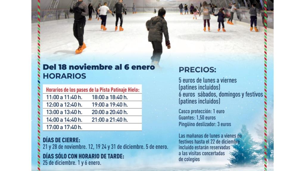 Pista de hielo Mágicas Navidades de Torrejón