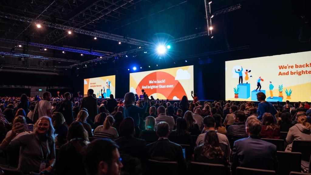 Conferencia 'The Power to Adapt' en Workday Rising Day el 16 de noviembre en Estocolmo.