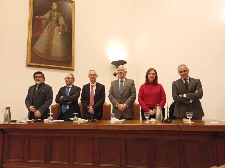 Acto en la Universidad de Salamanca en la celebración del 450 aniversario de 'Os Lusíadas' de Luis de Camóes