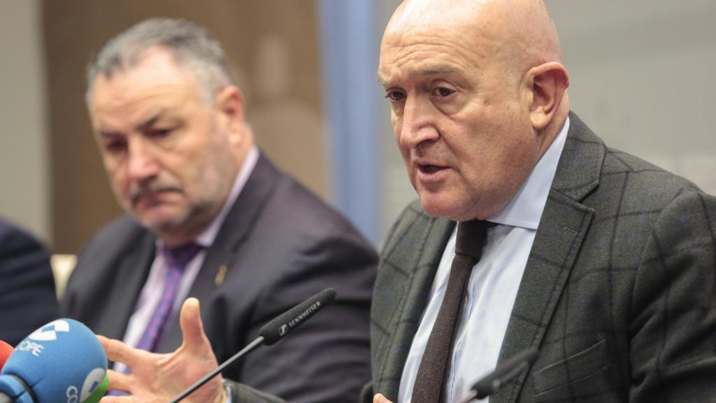 Jesús Julio Carnero este martes en León