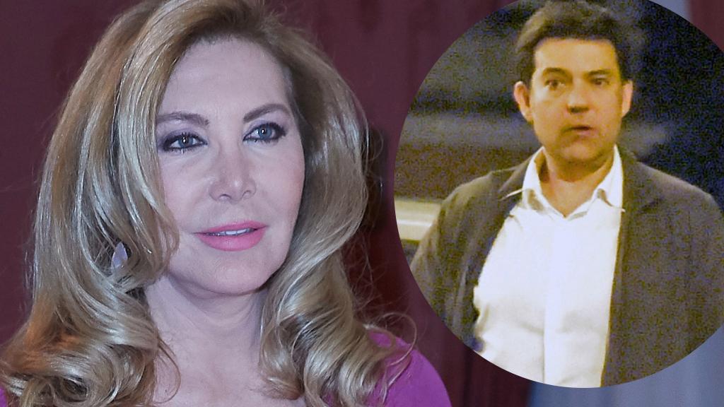 La 'vedette' Norma Duval junto a Augusto Algueró, el hijo de Carmen Sevilla, en un montaje de EL ESPAÑOL.