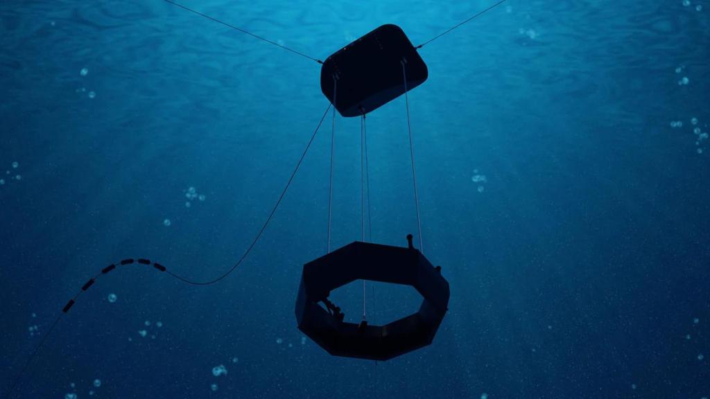 Triton desde la profundidad del mar