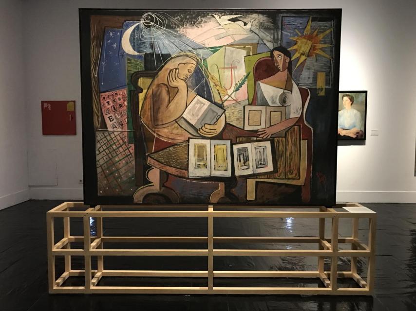 la muestra recoge numerosos cuadros de estas 'artistas olvidadas' y ahora reivindicadas por sus obras.