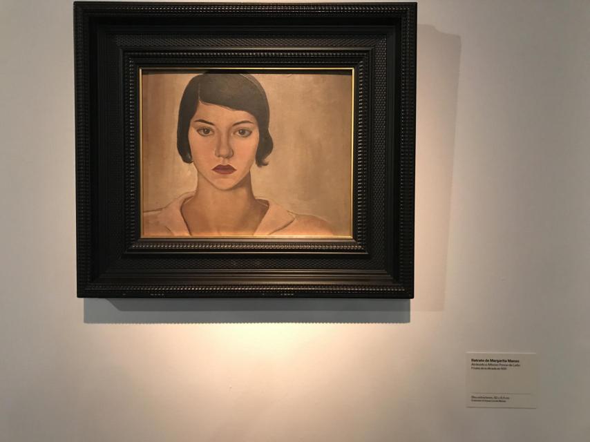 Retrato de  Margarita Manso (1927), atribuido a Alfonso Ponce de León.