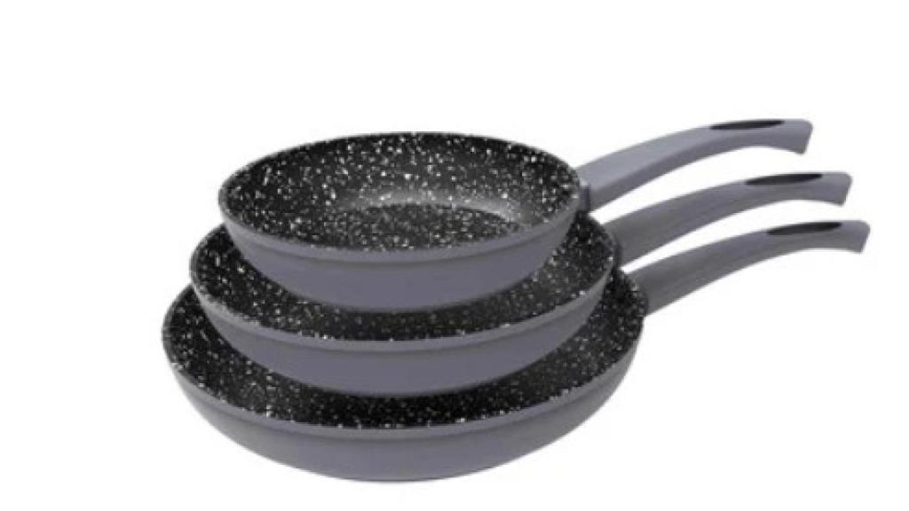 Pack de tres sartenes de Alcampo
