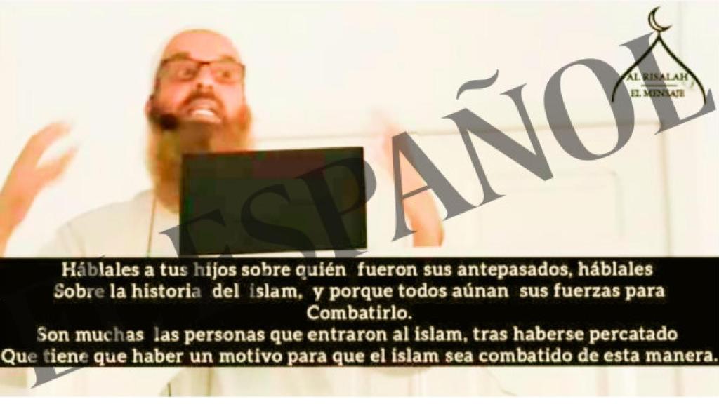Imagen de uno de los sermones del imán incluido en el sumario.