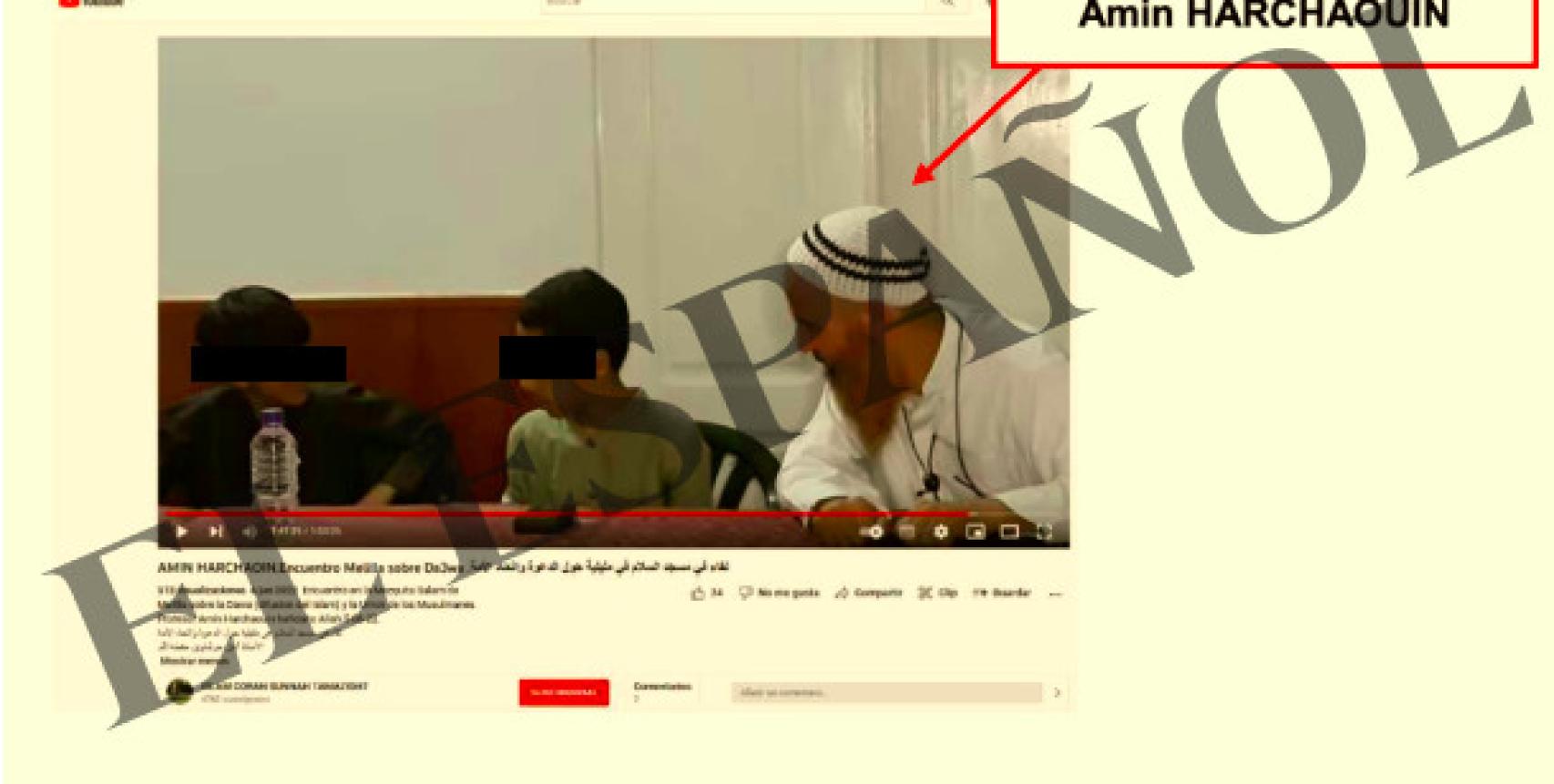 El imán, en un encuentro con niños.