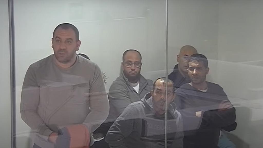 Interrogatorio a los acusados, este miércoles, en la Audiencia Nacional.