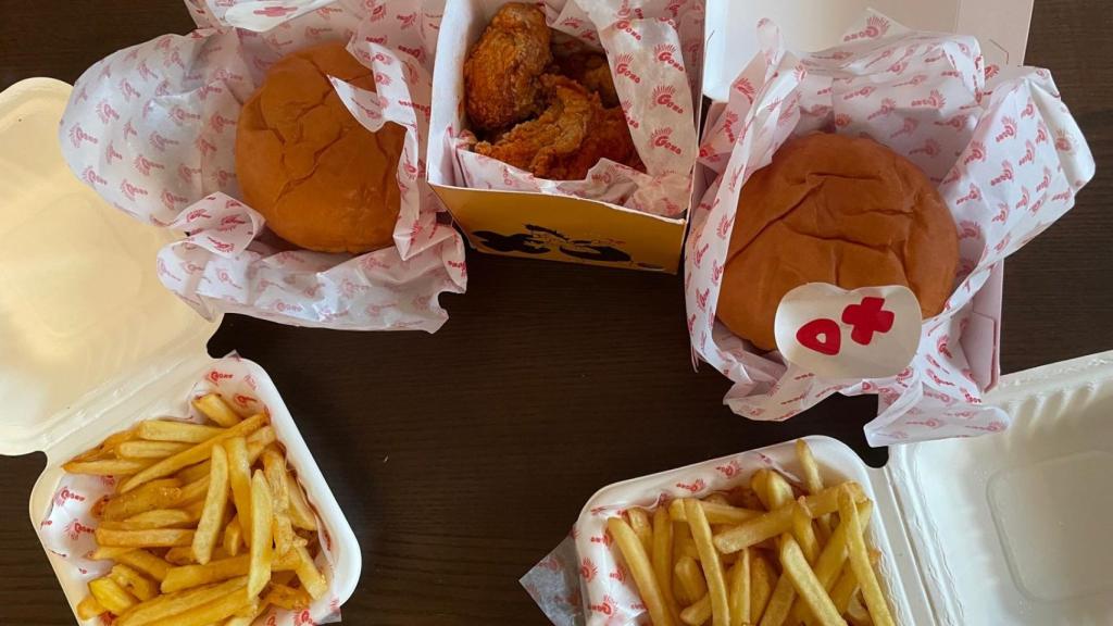 Una imagen del menú que cuesta 60 euros.