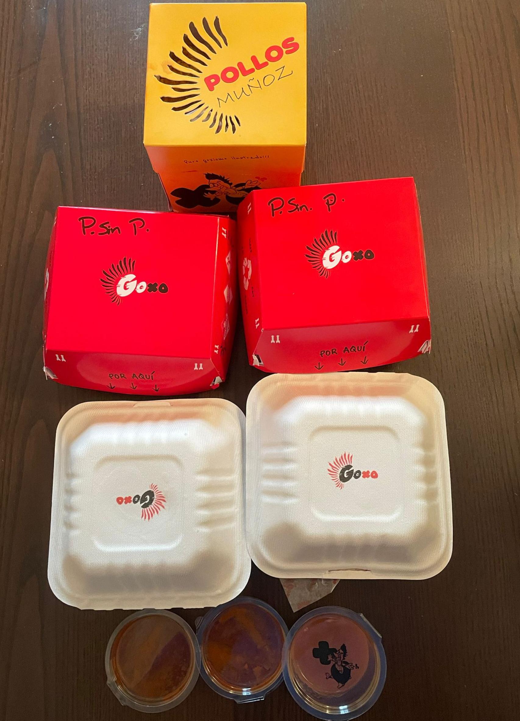 Presentación del menú mundialista.