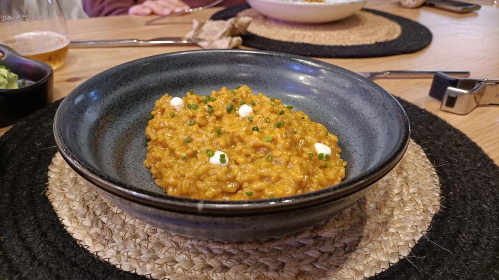 La ración de arroz es por persona.
