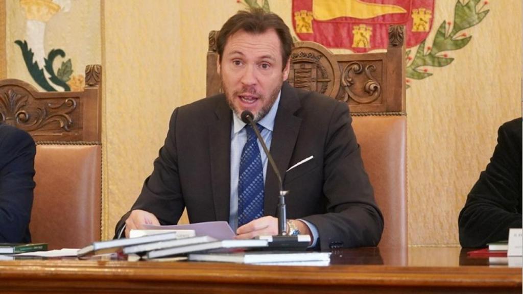 Imagen del alcalde de Valladolid, Óscar Puente