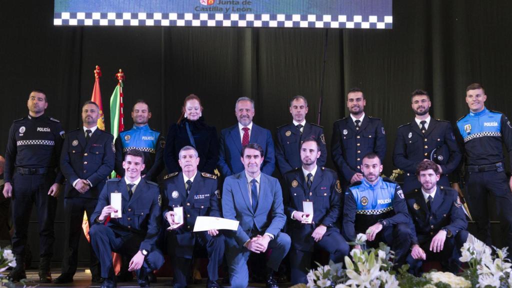 Entrega de las medallas al Mérito de la Policía Local de Castilla y León