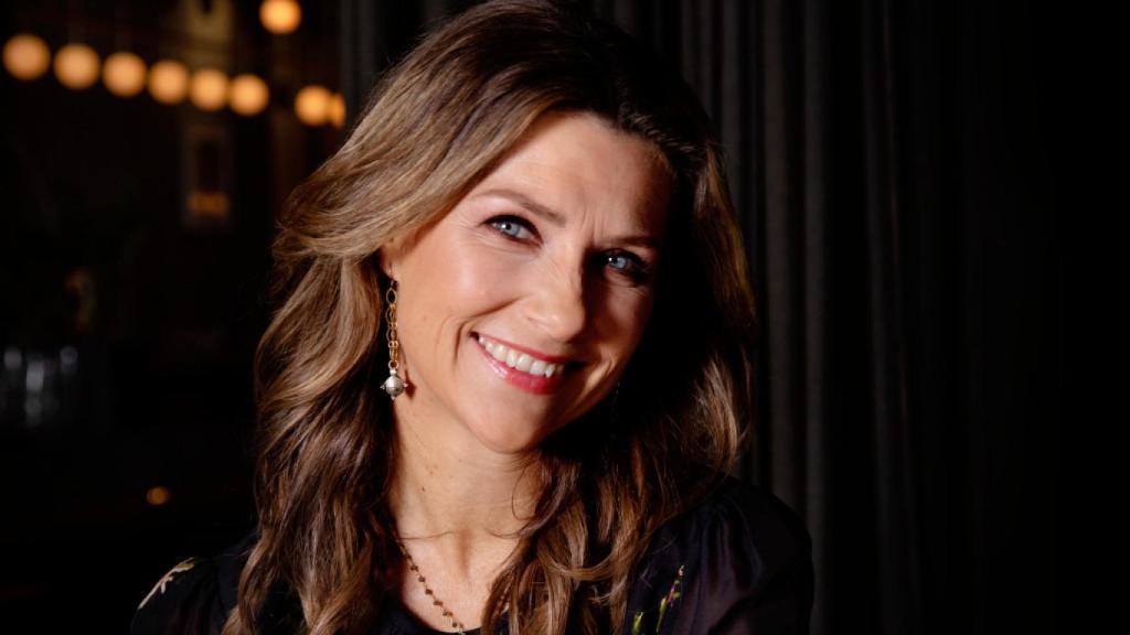 Retrato de Marta Luisa de Noruega tras presentar su libro, 'Bon Sensitive'