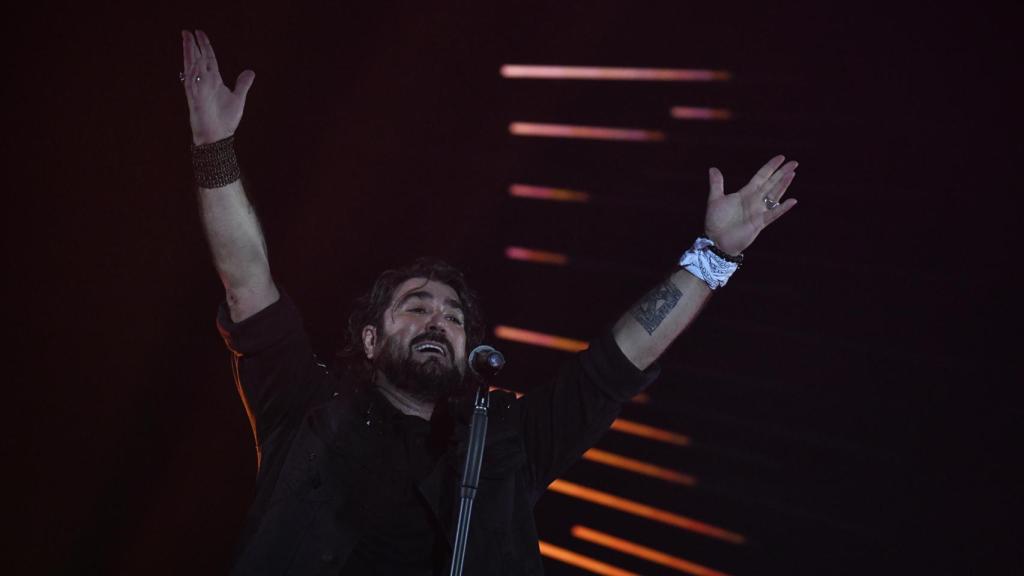 Antonio Orozco en concierto en el Wizink Center.