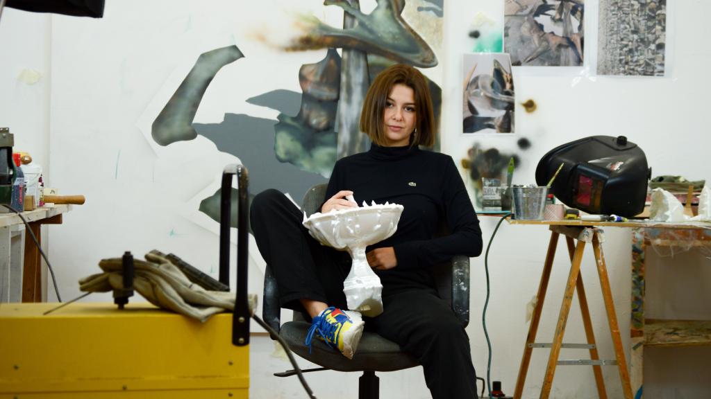 La artista Irene Molina Ginel