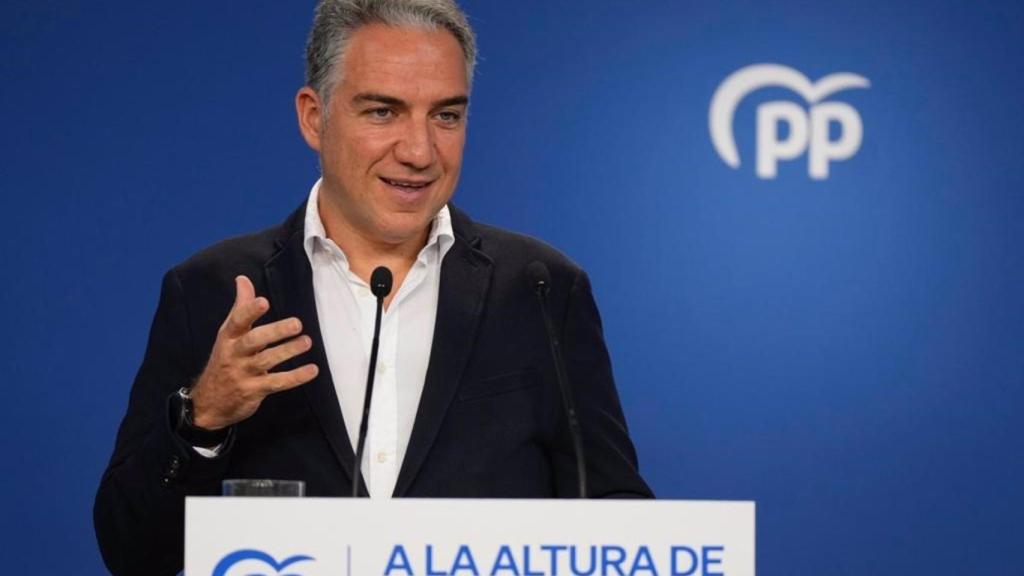 Imagen de Elías Bendodo, número 3 del Partido Popular.