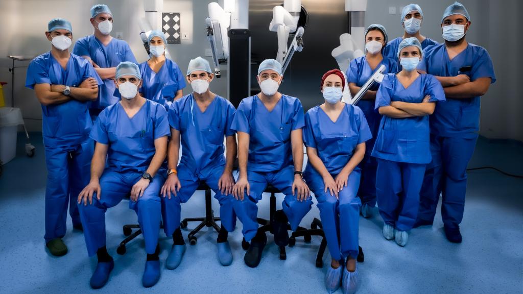 Los miembros de la Unidad Funcional de Aparato Digestivo y Cirugía