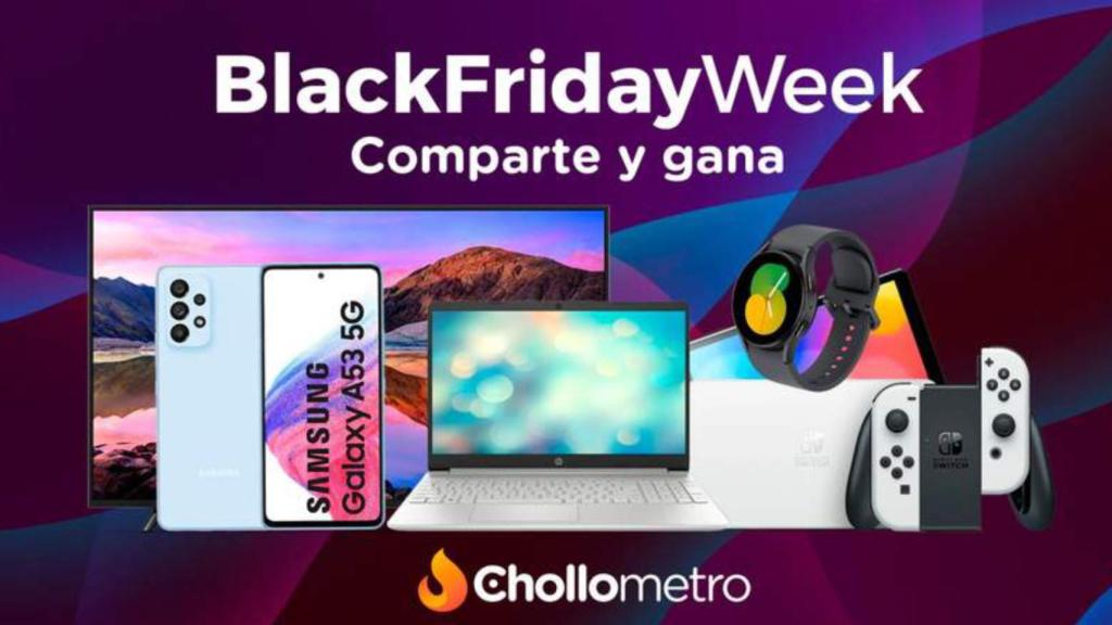Una creatividad del Black Friday de Chollometro.