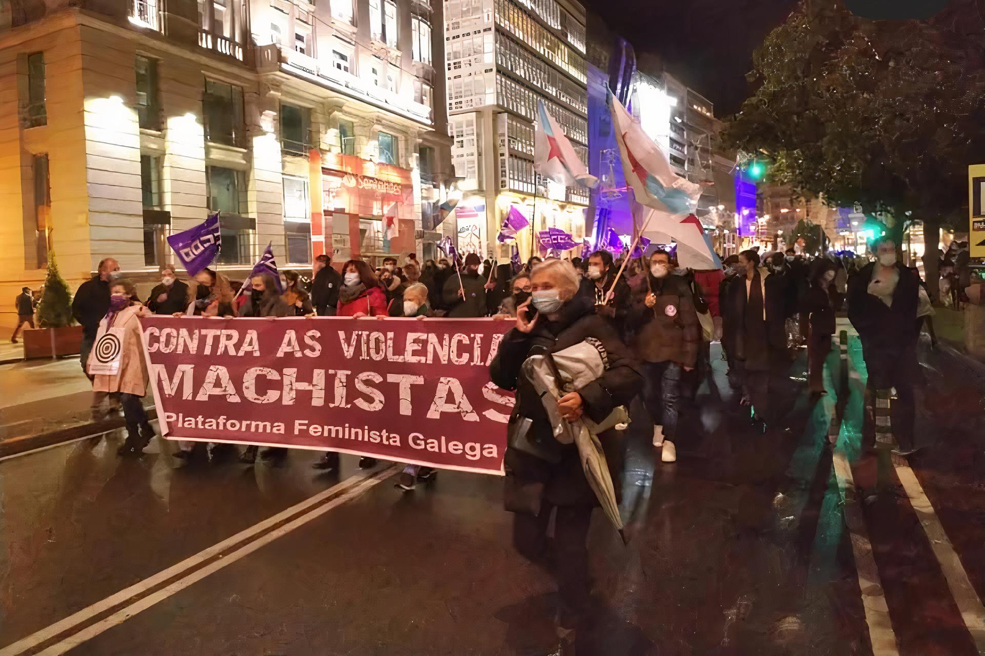 Imagen de la manifestación del 25-N el año pasado