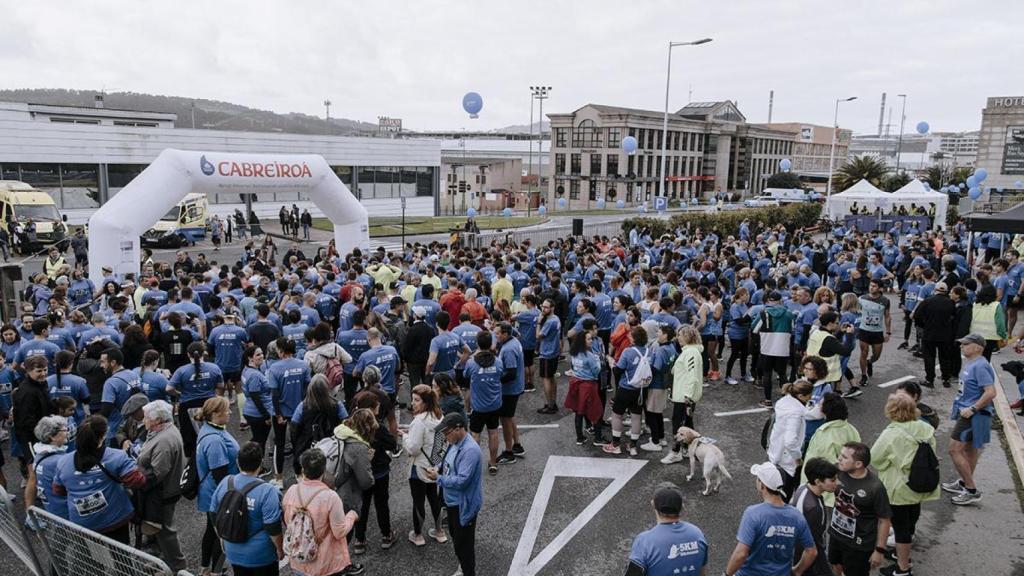 La carrera ‘5KM Solidarios’ recauda en A Coruña 9.500 euros para el Banco de Alimentos