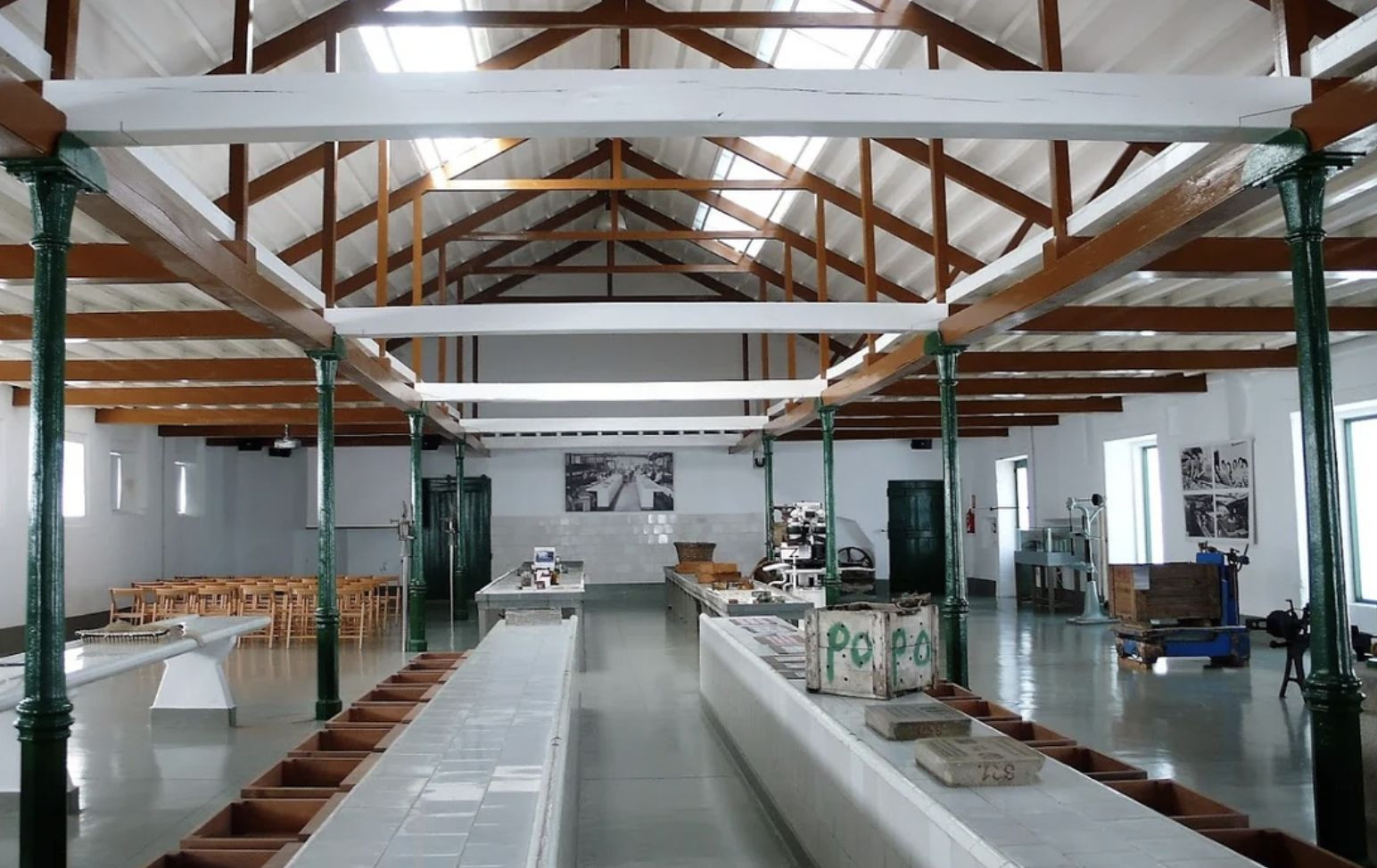 Antigua fábrica de Goday reconvertida en un espacio museístico. Foto: Centro de Interpretación da Conserva