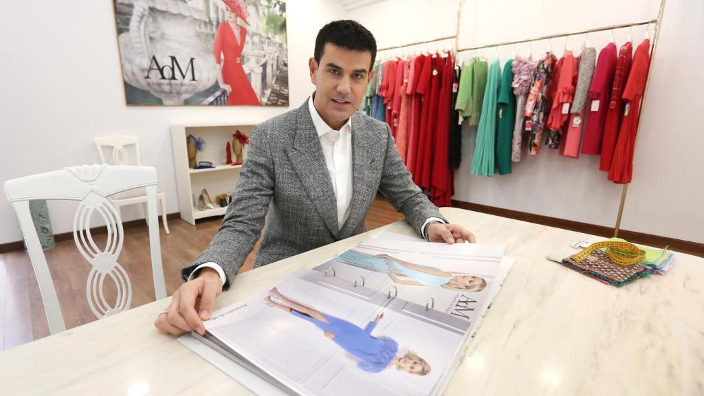 El diseñador toledano Alejandro de Miguel. Foto: Óscar Huertas