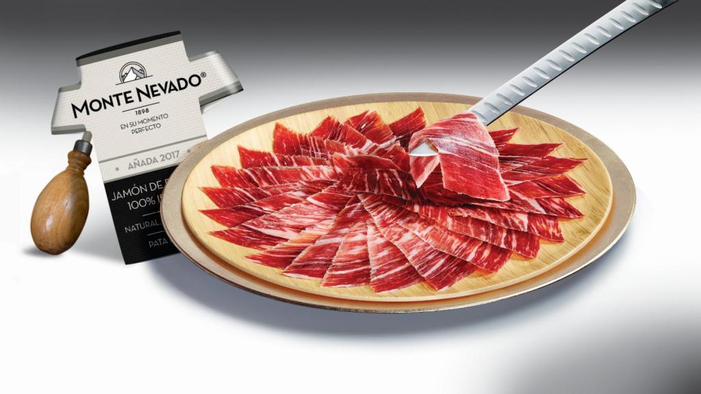 Plato de jamón Monte Nevado