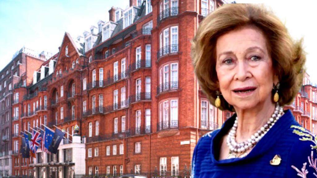 La reina Sofía, en un montaje de JALEOS.