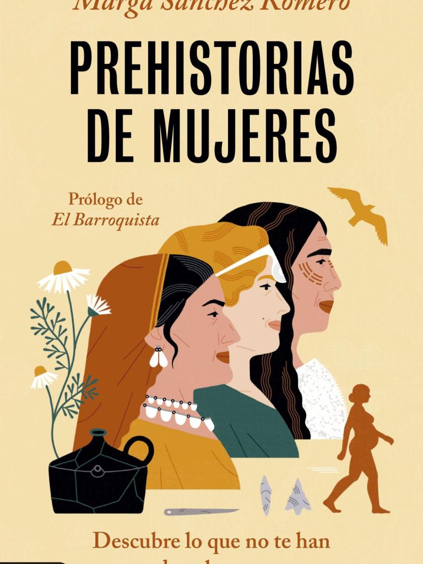 Portada del libro, Prehistorias de mujeres.