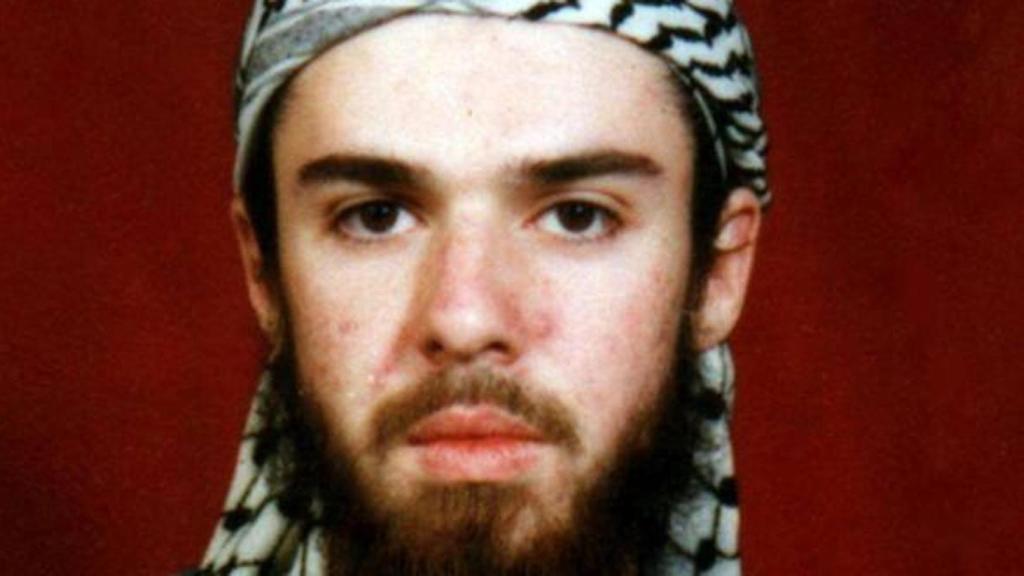 Foto de archivo de John Walker Lindh.